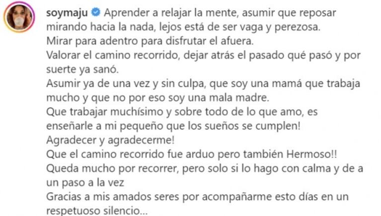 Maju Lozano hizo un fuerte descargo tras haber sido internada: "Lejos estoy de ser vaga y perezosa"