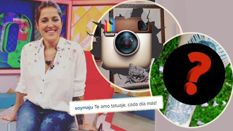Maju Lozano, tatuaje. Foto: Instagram.