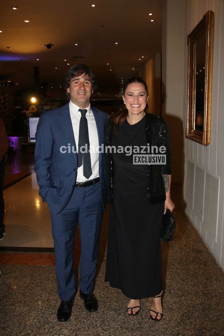 Maju Lozano y Juan Baraboglia (Foto: Movilpress)