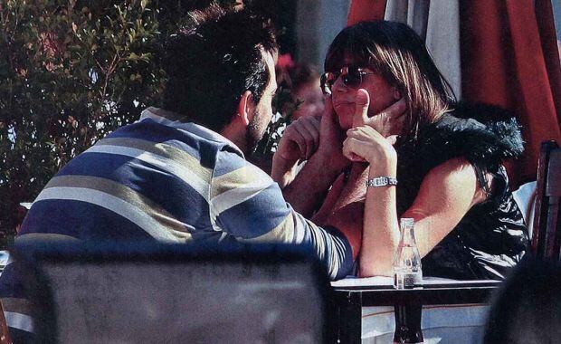 Male y Miguel, enamorados. (Foto: Paparazzi).