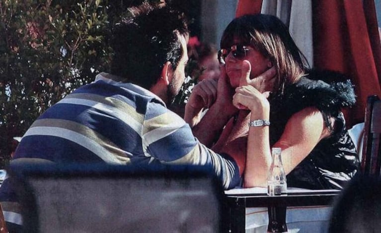 Male y Miguel, enamorados. (Foto: Paparazzi).
