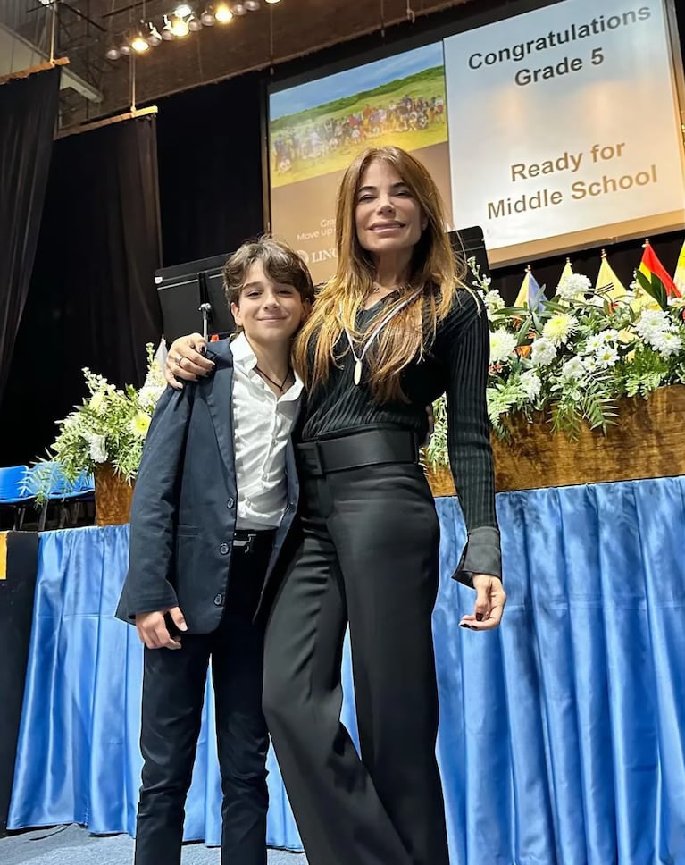 Malek Pocoví, el hijo menor de Zulemita , terminó la primaria en quinto grado.