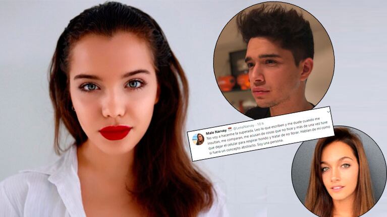 Malena Narvay tras blanquear con Julián Serrano y ser comparada con Oriana Sabatini