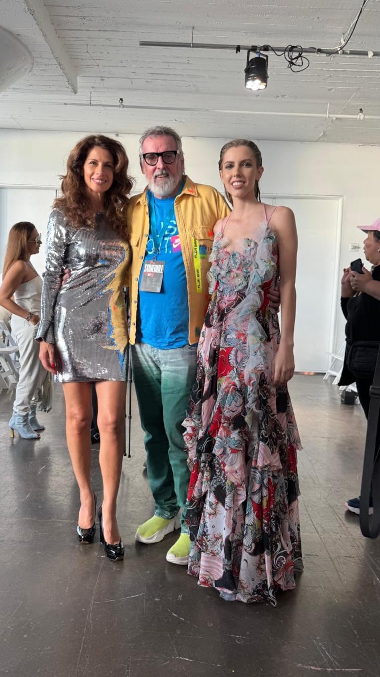 Malena Terra, Analía Maiorana y Benito Fernández