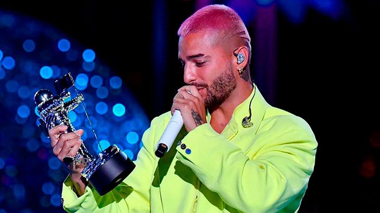 Maluma ganó el premio Video Music Award de MTV al mejor videoclip latino 