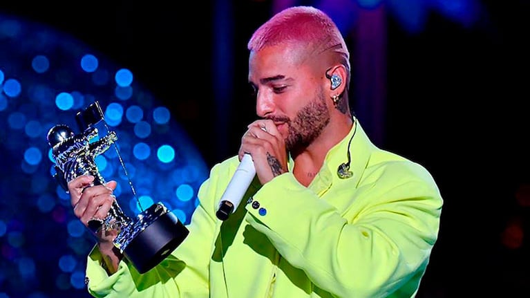 Maluma ganó el premio Video Music Award de MTV al mejor videoclip latino 