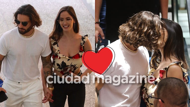 Maluma y Natalia Barulich
