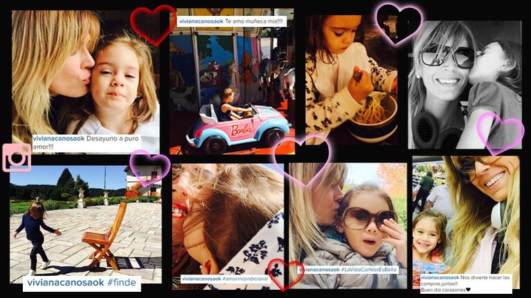 ¡Mamá full time! La vida de Viviana Canosa, alejada de la TV. (Foto: Instagram)
