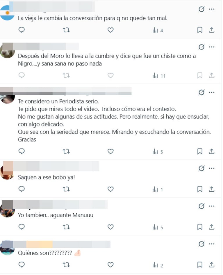 Manuel Ibero criticó a Lionel Messi y las redes sociales lo destrozaron (capturas de X y Telefe)
