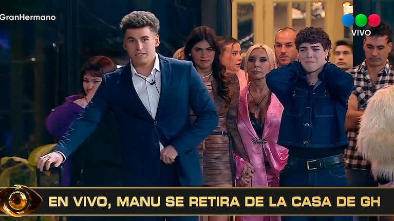 Manuel Ibero, eliminado de Gran Hermano (captura de Telefe)