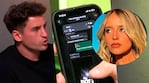 Manuel Ibero expuso los mensajes de WhatsApp que le mandaba Zoe Bogach tras su separación (captura de Resumido y redes)