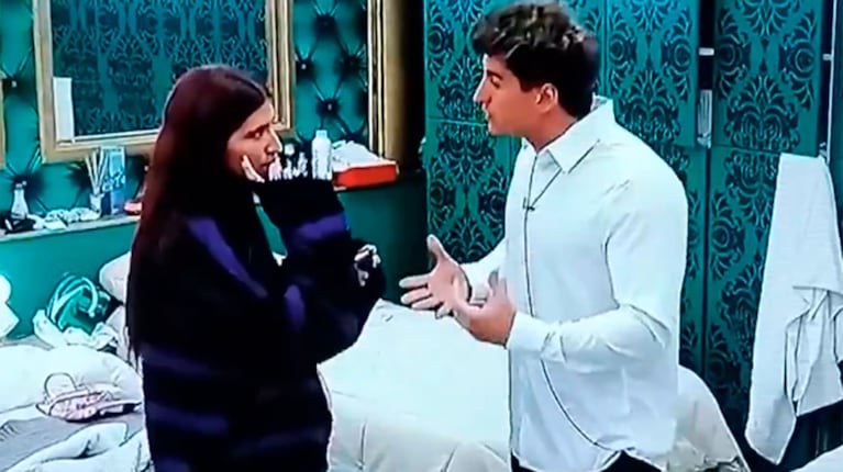 Manuel Ibero se defendió en Gran Hermano: su charla con Titi (captura de Telefe)