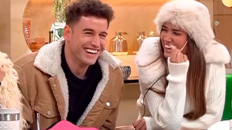 Manuel Ibero y Lola Tomaszeuski hicieron el amor (Captura deTelefe)