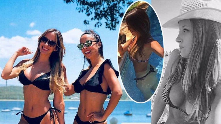 Manuela y Lourdes Sánchez, hermanas diosas en Carlos Paz. Foto: Instagram.