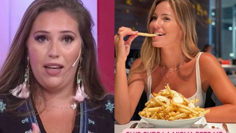 Mar Tarrés apuntó contra un posteo Rocío Guirao Díaz comiendo papas fritas.