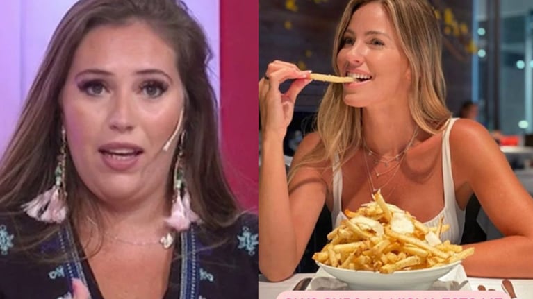 Mar Tarrés apuntó contra un posteo Rocío Guirao Díaz comiendo papas fritas.