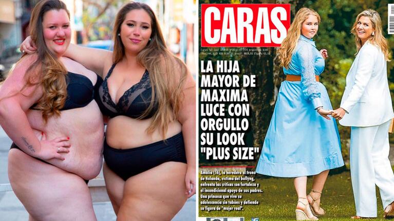 Mar Tarres, irónica posó con otra modelo plus size y pidió ser tapa de Caras: Que se reivindiquen con nosotras