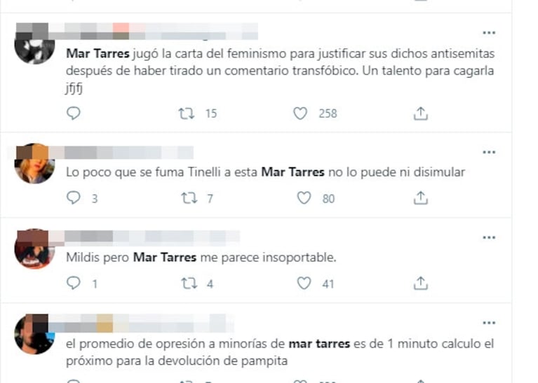 Mar Tarrés se vio envuelta en una nueva polémica por cómo se dirigió a una mujer trans en ShowMatch: "Es Sergio y Miranda"