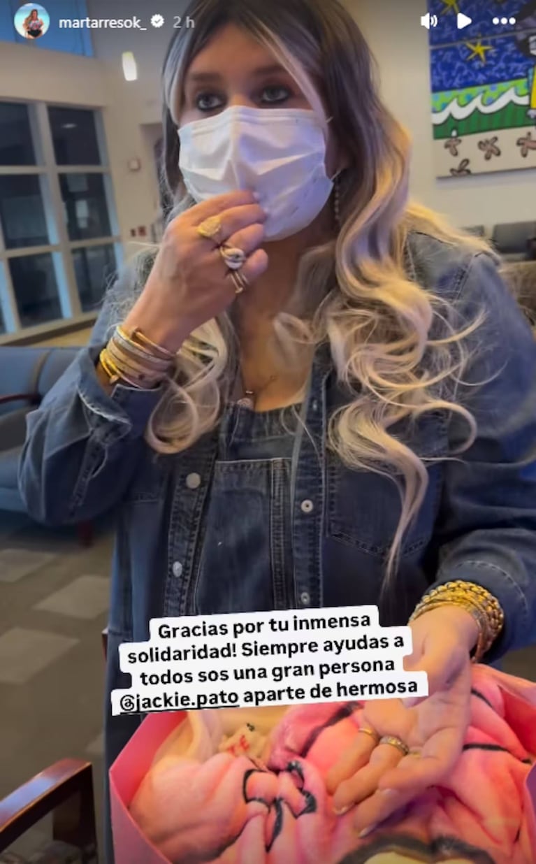 Mar Tarrés y su novio en Miami. Credito: Instagram/@martarresok