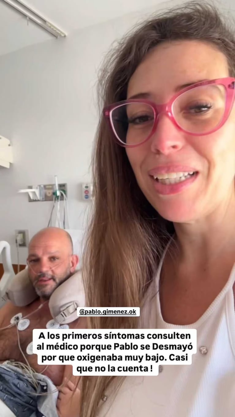 Mar Tarrés y su pareja, Pablo. Foto: Instagram @martarres