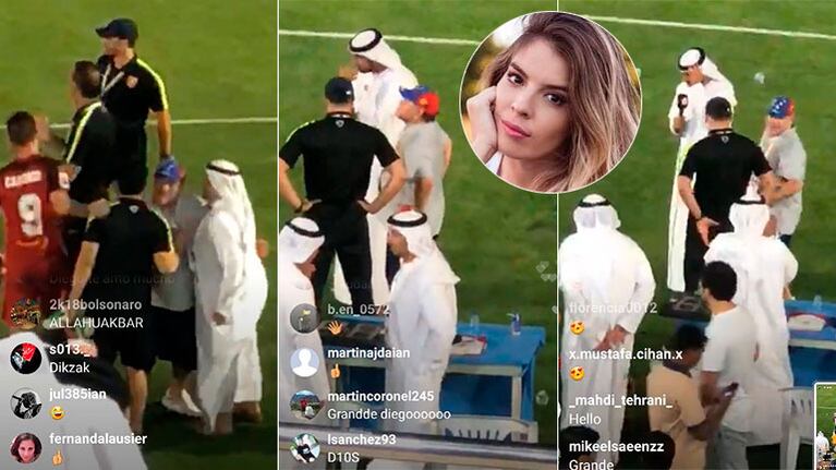 Maradona no estará en el casamiento de Dalma: las imágenes de Diego en Dubai 