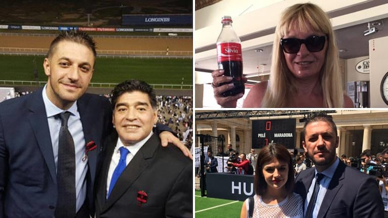 Maradona y Morla.