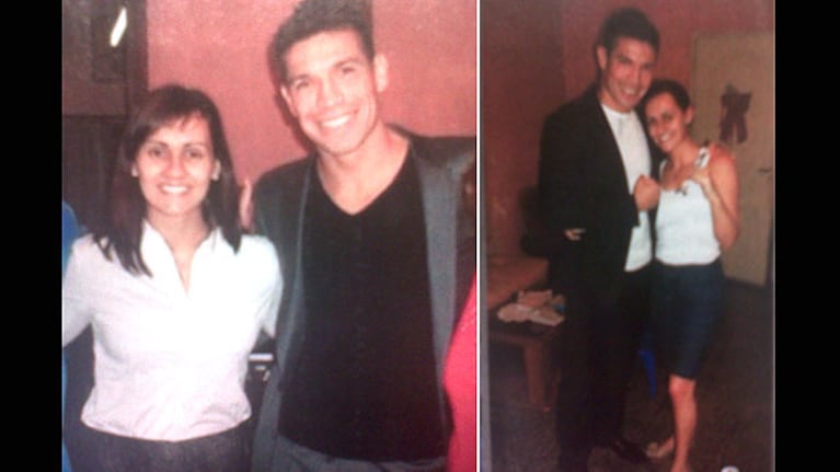 Maravilla Martínez y su novia, Victoria Chaves. (Fotos: revista Paparazzi)