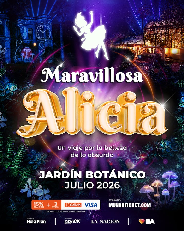 Maravillosa Alicia.