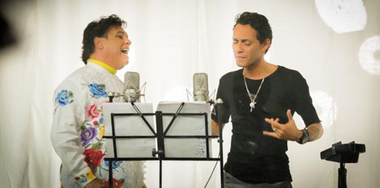 Marc Anthony decidió cantar en español por la influencia de Juan Gabriel