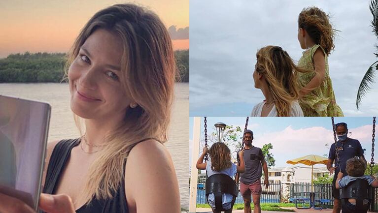 Marcela está disfrutando de Miami con su familia.