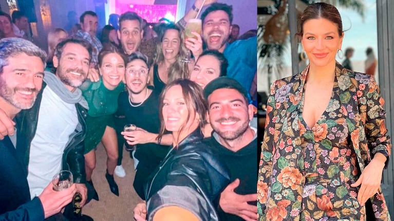 Marcela Kloosterboer cumplió 40 años y lo celebró con sus amigos famosos en una “casona”.