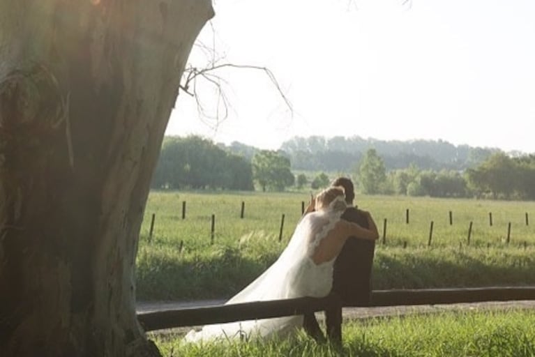 Marcela Kloosterboer cumplió 7 años de casada: así fue el menú de su boda vegetariana