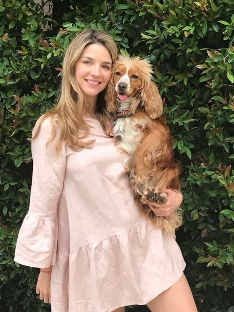 Marcela Kloosterboer despidió con dolor a su perra y conmovió a todos con su mensaje (foto de Instagram)