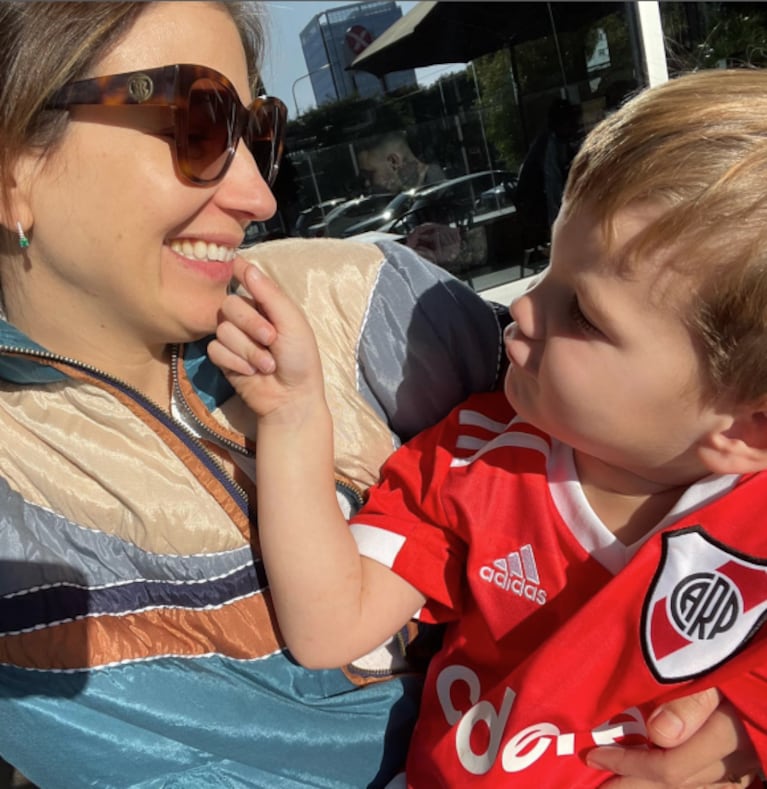 Marcela Kloosterboer mostró por primera vez la carita de su hijo Otto por sus 4 años: "Te amo tanto"