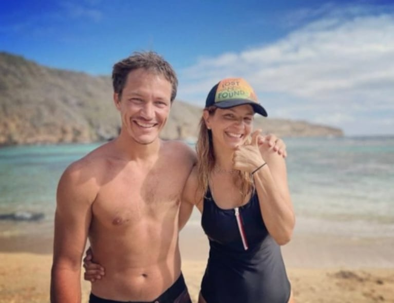 Marcela Kloosterboer presentó a su hermano Tomi, que vive en Hawaii: "Es el lindo de la familia"