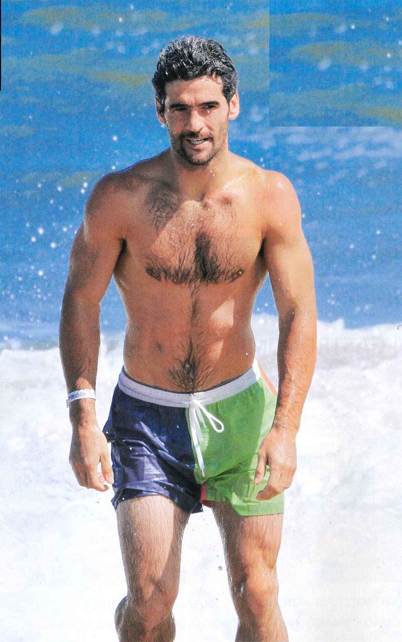 Marcela Kloosterboer y Fernando Sieling, mieleros en Punta del Este. (Foto: Caras)