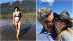 Marcela Kloosterboer y sus dulces postales desde Villa La Angostura, embarazada de casi 6 meses: Vacaciones