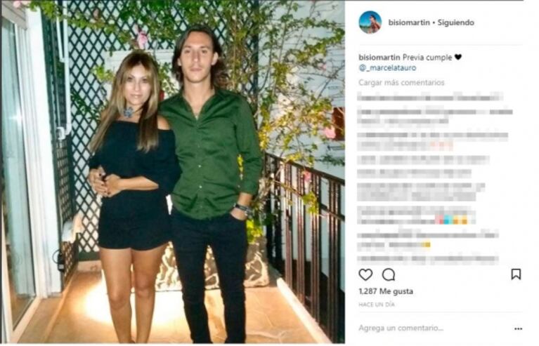 Marcela Tauro celebró su cumpleaños y su novio le dedicó un mensaje repleto de amor: "Te admiro y te amo"