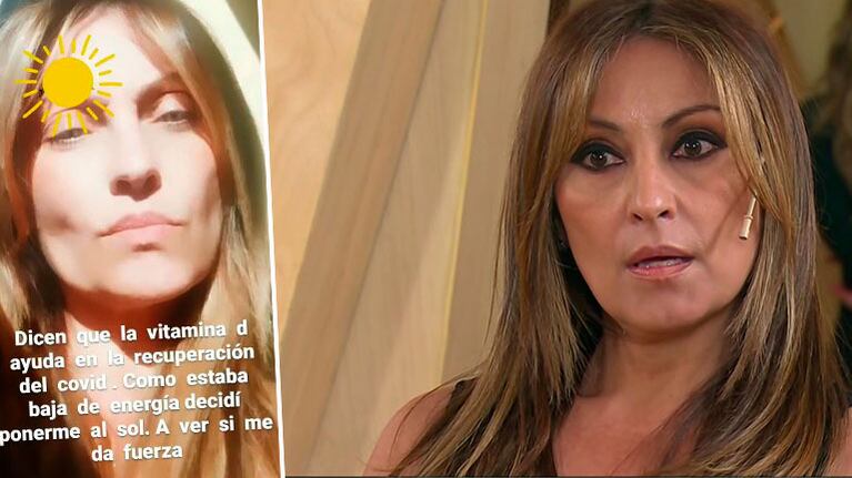 Marcela Tauro, contagiada de Covid-19