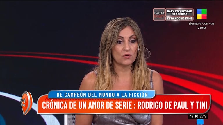 Marcela Tauro contó la tremenda charla que escuchó en un baño sobre Tini Stoessel y Rodrigo De Paul