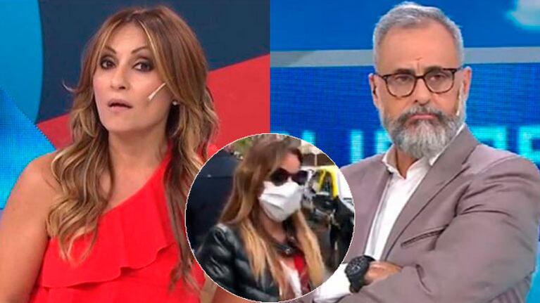 Marcela Tauro dijo que todavía no habló con Jorge Rial (Fotos: Capturas y Paparazzi).