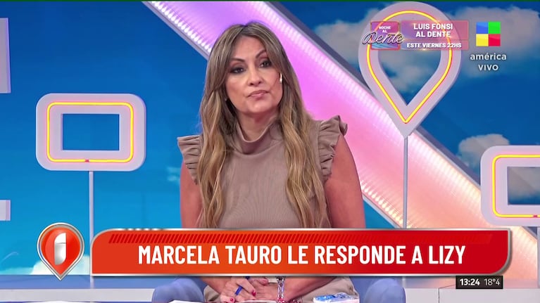 Marcela Tauro habló en Intrusos.