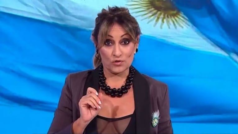 Marcela Tauro impactó en Intrusos con escote y transparencias: "Estoy atrevida"