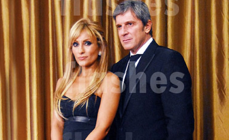 Marcela Tauro junto a Alejandro Balbi (Foto: Flashes.com.uy)