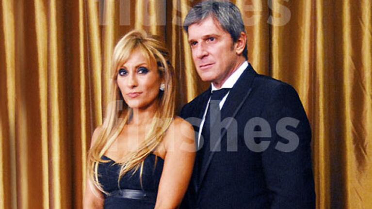 Marcela Tauro junto a Alejandro Balbi (Foto: Flashes.com.uy)