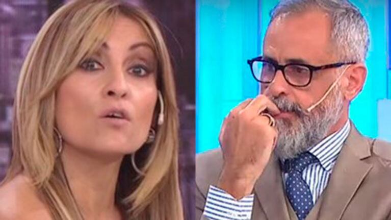 Marcela Tauro y Jorge Rial