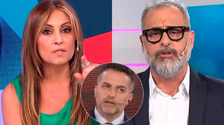 Marcela Tauro y Jorge Rial