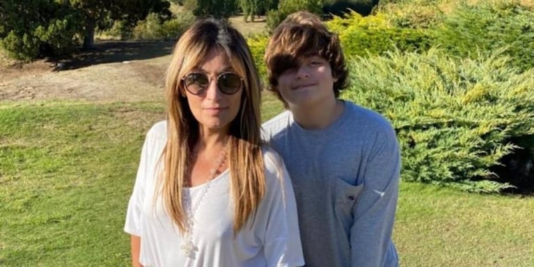Marcela Tauro y su hijo Juan Cruz | Créditos: Instagram @_marcelatauro