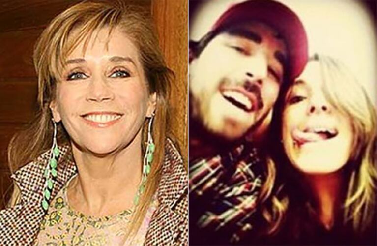 Marcela Tinayre, suegra canchera. (Fotos: Web y Twitter)