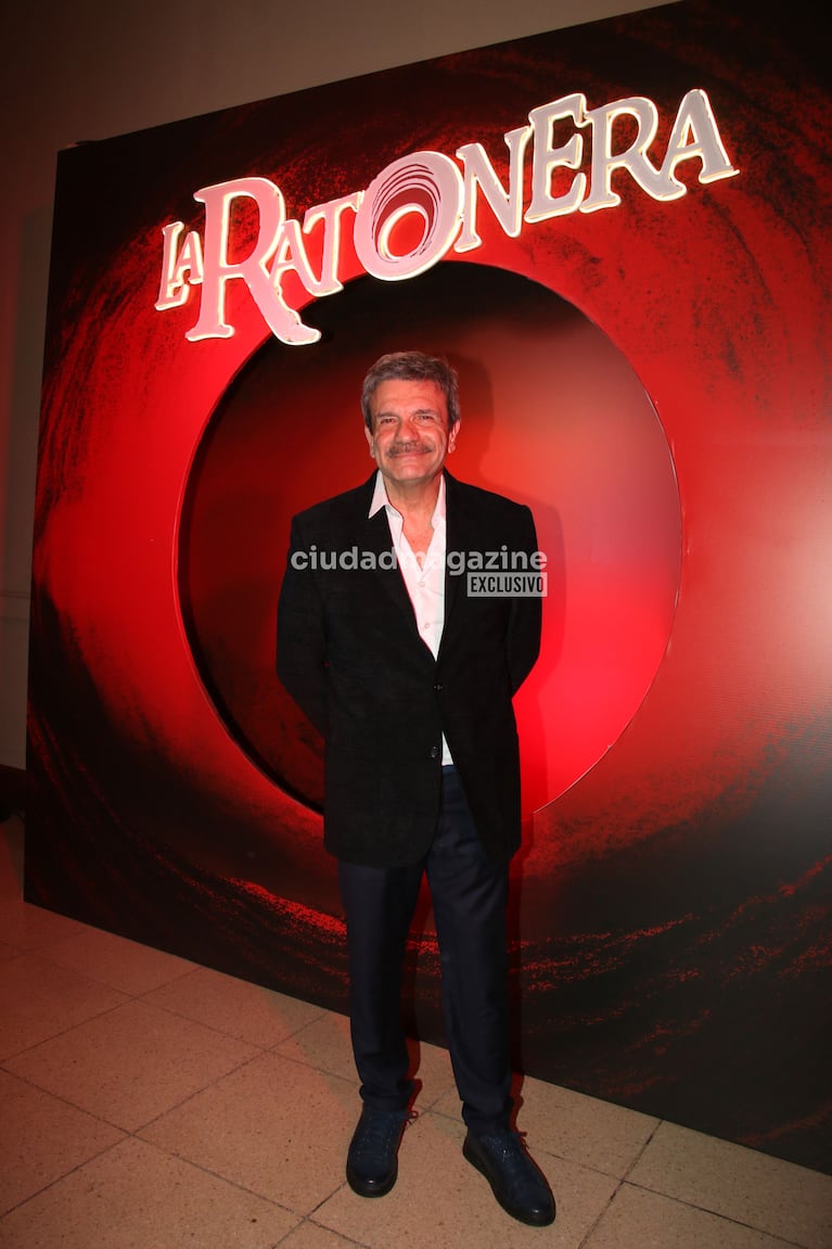 Marcelo de Bellis en el estreno de La Ratonera (Foto: Movilpress).